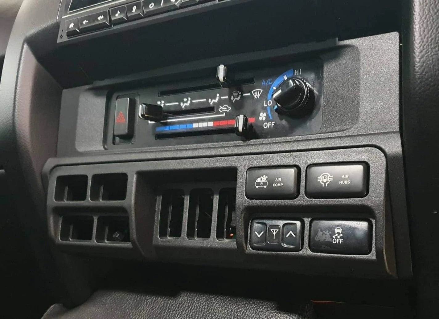 Centre Switch Panel Replacement for Toyota Land Cruiser 70 Series | LC70 LC76 LC78 LC79