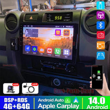 9" Android 13 Head Unit for Toyota Land Cruiser 70 76 78 79 Series (2007–2020)