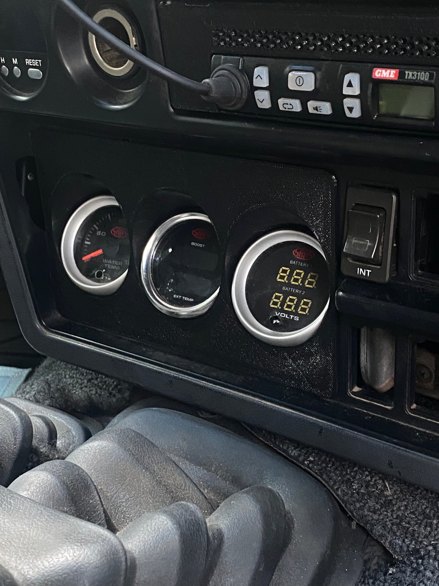 GQ Patrol Lower Dash Replacement Panel – Storage, Switch or Gauge Pods