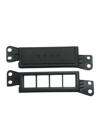 Dash Clock Replacement Switch Panel for Toyota Land Cruiser 70 76 78 79 Series | Fits 4 to 8 Factory-Style Square Push Switches