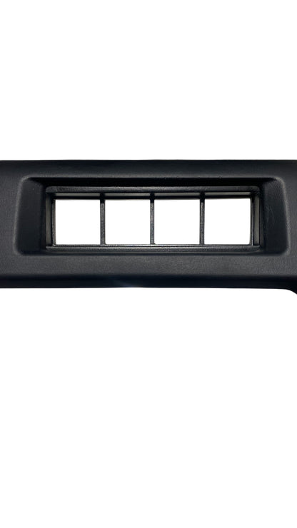 Dash Clock Replacement Switch Panel for Toyota Land Cruiser 70 76 78 79 Series | Fits 4 to 8 Factory-Style Square Push Switches