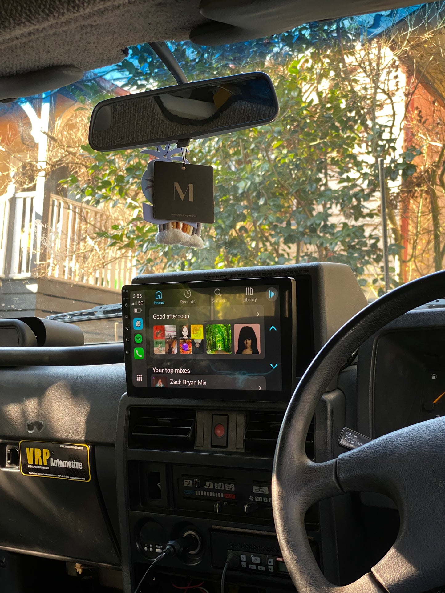 Nissan GQ Patrol Upper Dash Head Unit Relocation Kit