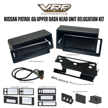 Nissan GQ Patrol Upper Dash Head Unit Relocation Kit