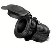 12v Cigarette Lighter Socket Flush Mount CIG-SOCKET