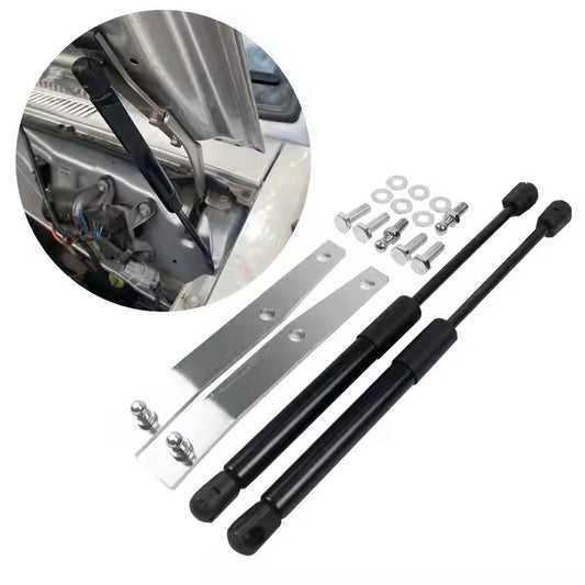 Front Bonnet Gas Strut Conversion Kit for Toyota Land Cruiser 70 Series | LC70 LC75 LC76 LC78 LC79