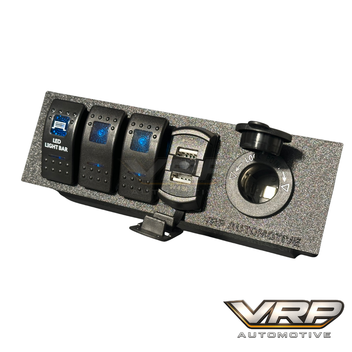 Ford Transit Custom MK8 Overhead 4 Rocker Switch Panel 12V Socket