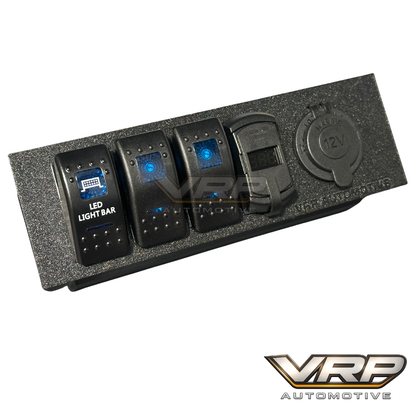 Ford Transit Custom MK8 Overhead 4 Rocker Switch Panel 12V Socket
