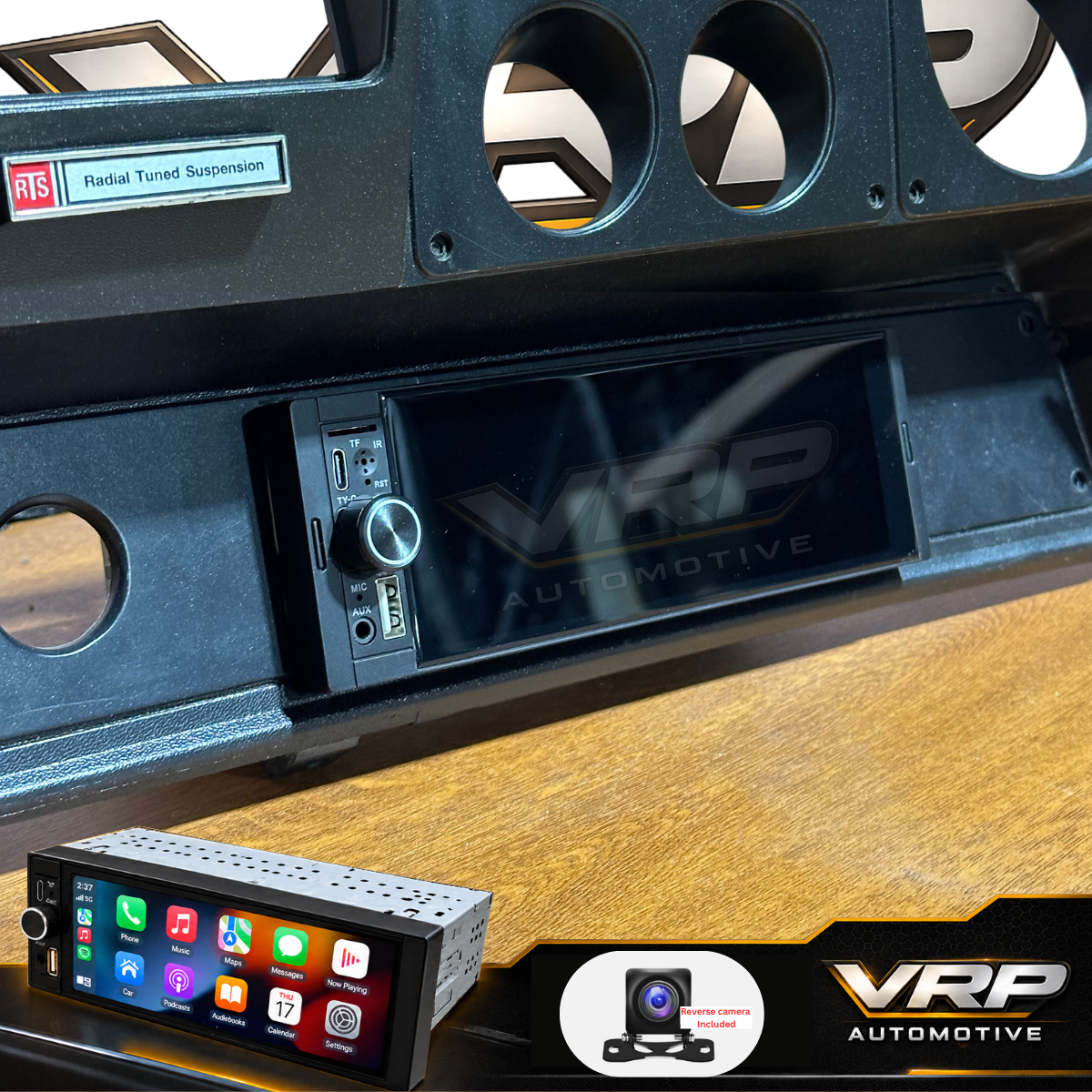 Holden HQ HJ HX HZ WB 7" Single DIN Apple CarPlay Touchscreen Stereo