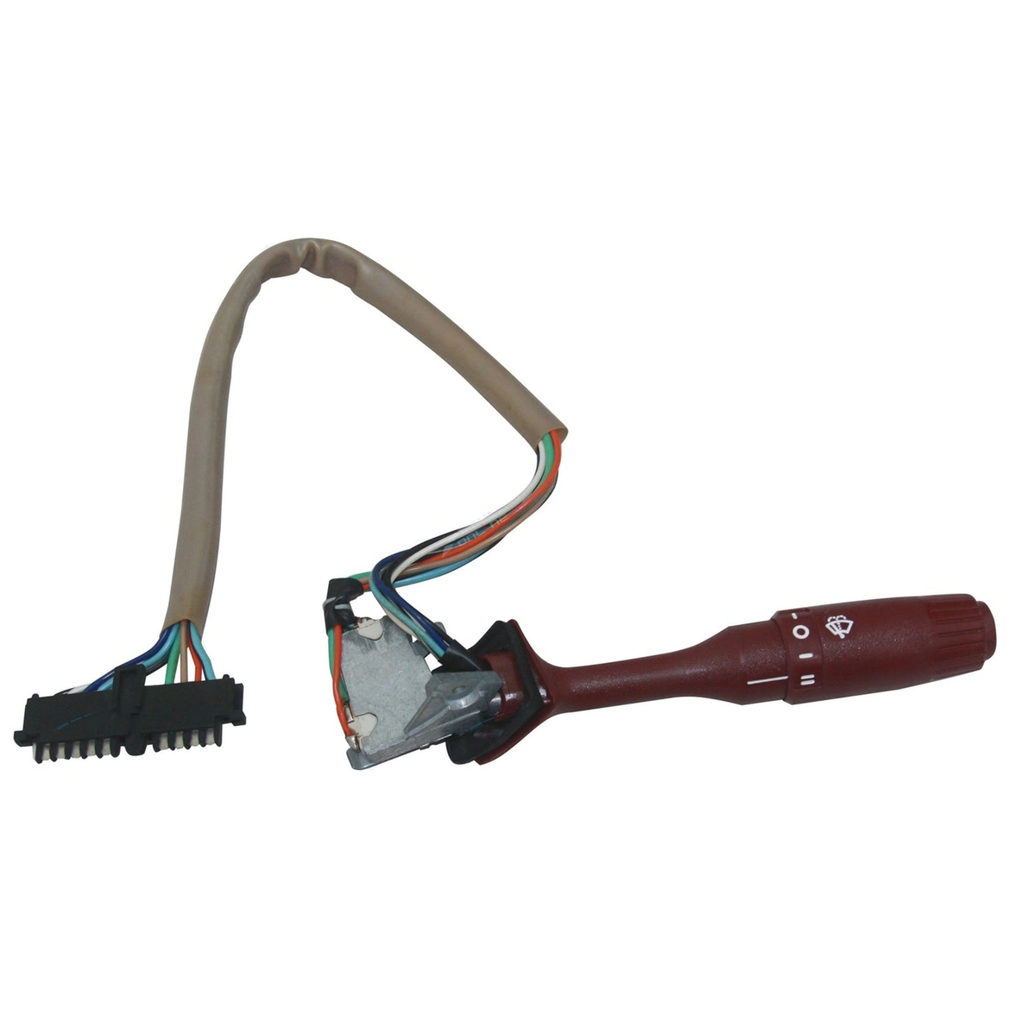 Holden HQ WB Indicator Stalk Switch, Wiper & High Beam Column Switch, Maroon