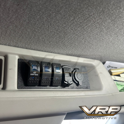 Ford Transit Custom MK8 Overhead 4 Rocker Switch Panel 12V Socket