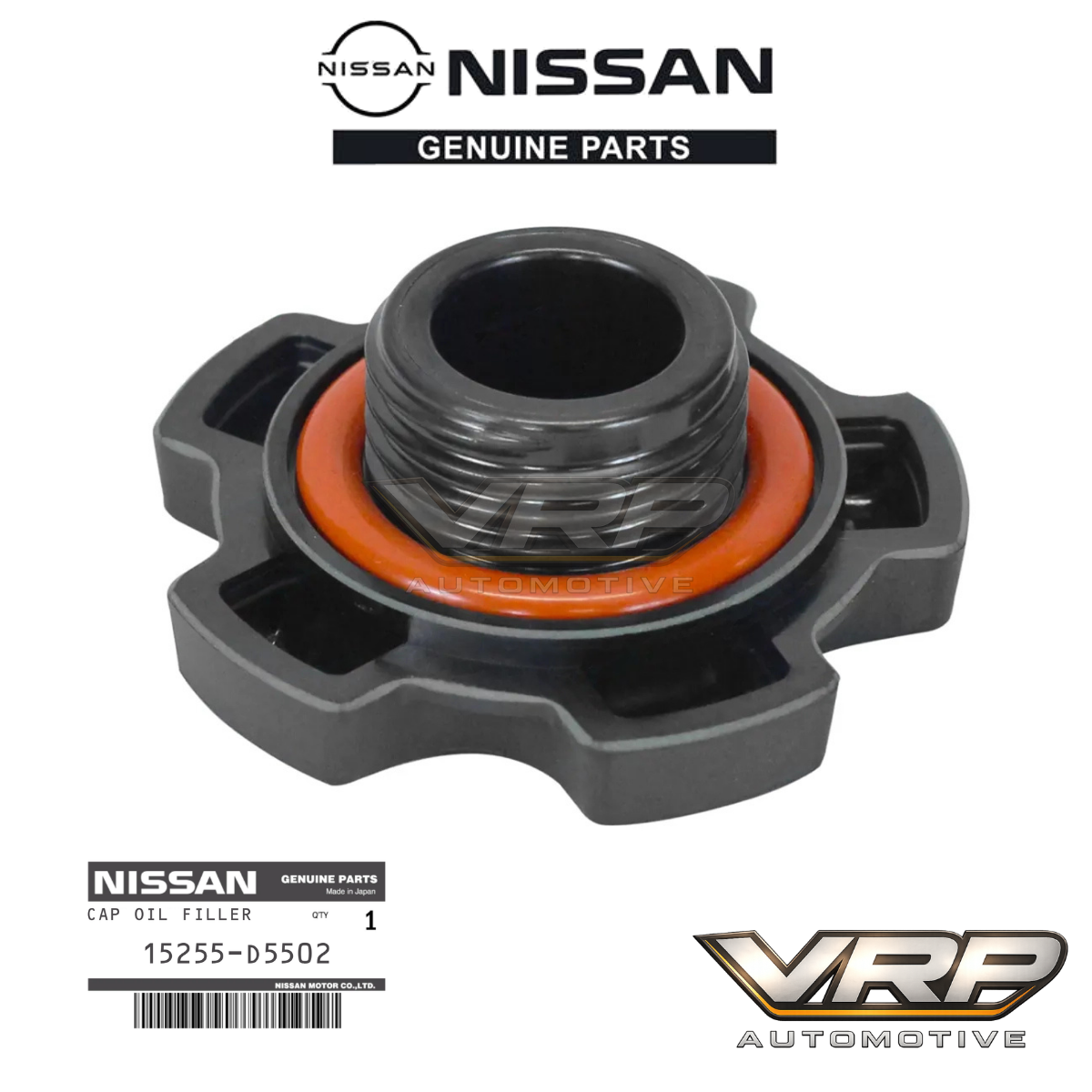 Genuine Nissan Patrol GQ GU Navara D22 Pathfinder R50 Oil Filler Cap 15255-D5502