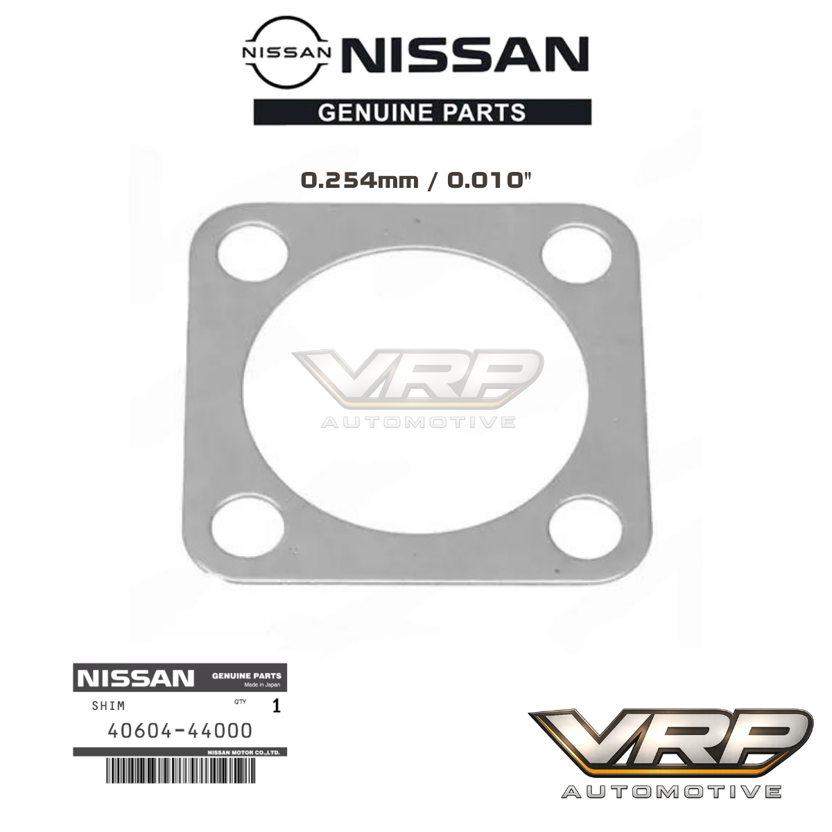 Nissan Patrol GQ GU Y60 Y61 Swivel Bearing Shim 0.254mm 0.010" 40604-44000