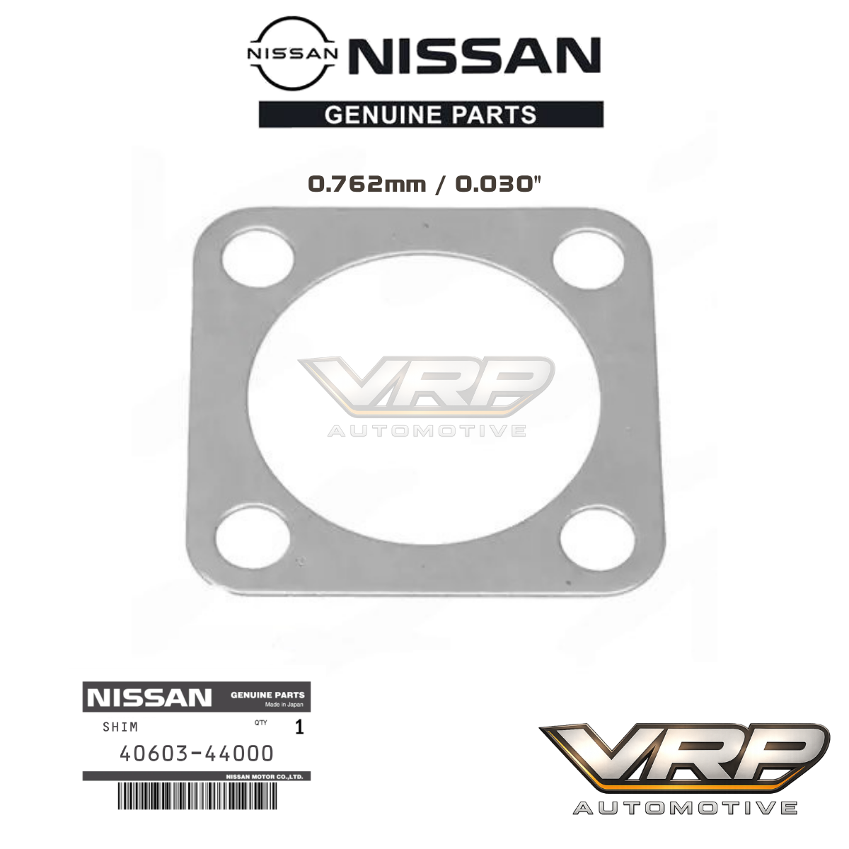 Nissan Patrol GQ GU Y60 Y61 Swivel Bearing Shim 0.762mm 0.030" 40603-44000