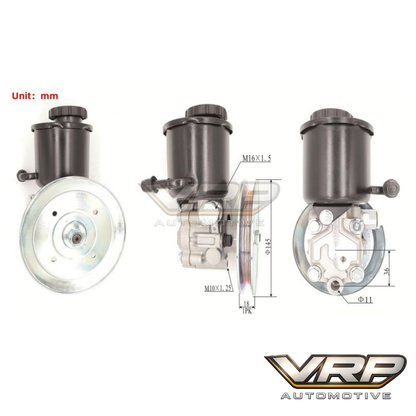Nissan Patrol GQ GU Y60 Y61 TD42 Power Steering Pump Pulley & Reservoir