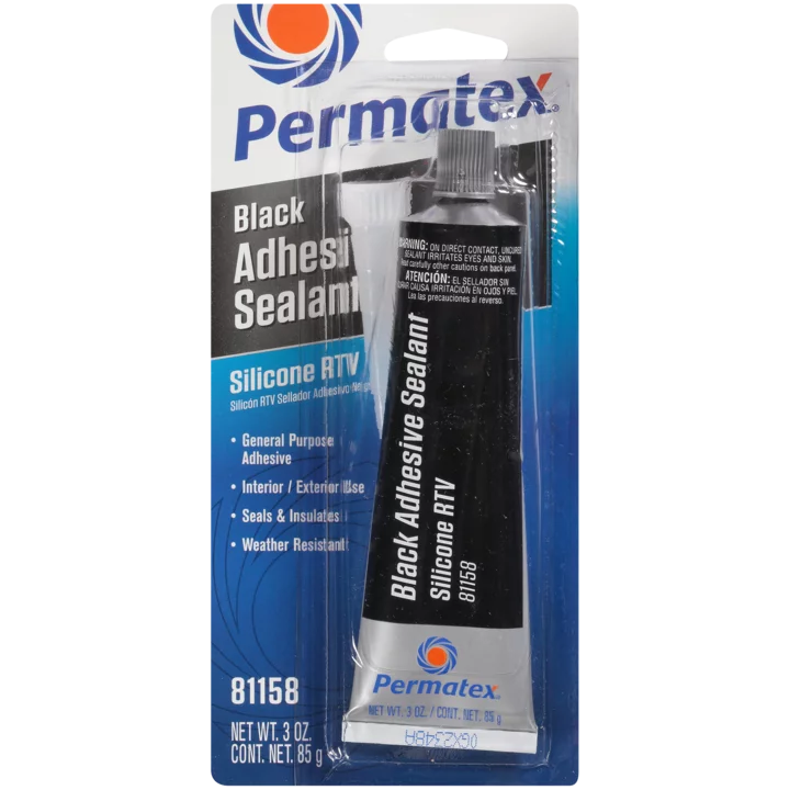 Permatex 81158 Black RTV Silicone Adhesive Sealant 85g / 3oz