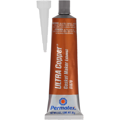 Permatex 81878 Ultra Copper High Temp RTV Gasket Maker 85g