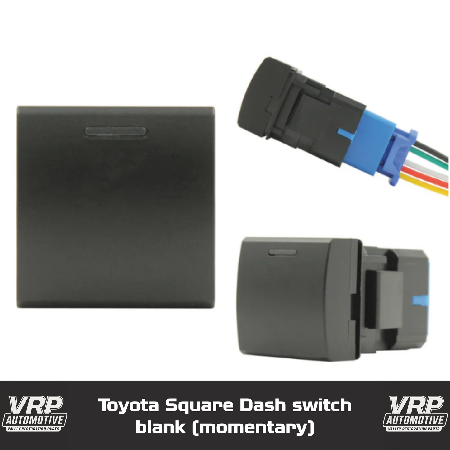 Toyota Push Switch – Square OEM Style Dash Switch 22mm for Land Cruiser Hilux Prado Hiace & More