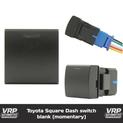 Toyota Push Switch – Square OEM Style Dash Switch 22mm for Land Cruiser Hilux Prado Hiace & More